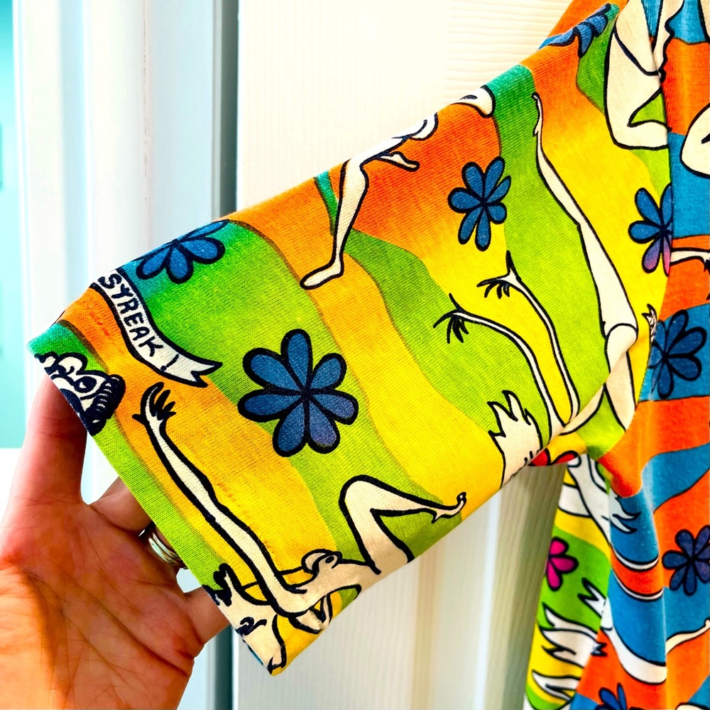 Lilly Pulitzer Mens Stuff Vintage STREAKER PRINT The Ultimate 🦄 Unicorn Shirt 🦄 - Picture 3 of 7